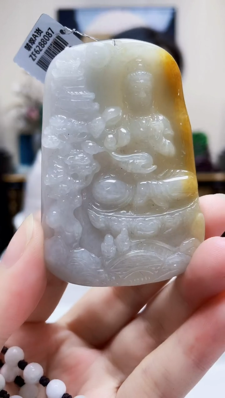 未镶嵌定制翡翠吊坠140