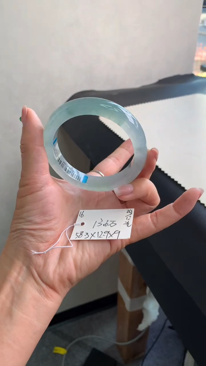 未镶嵌手镯翡翠翡翠手镯 下单联系小耳机#16  圈口58