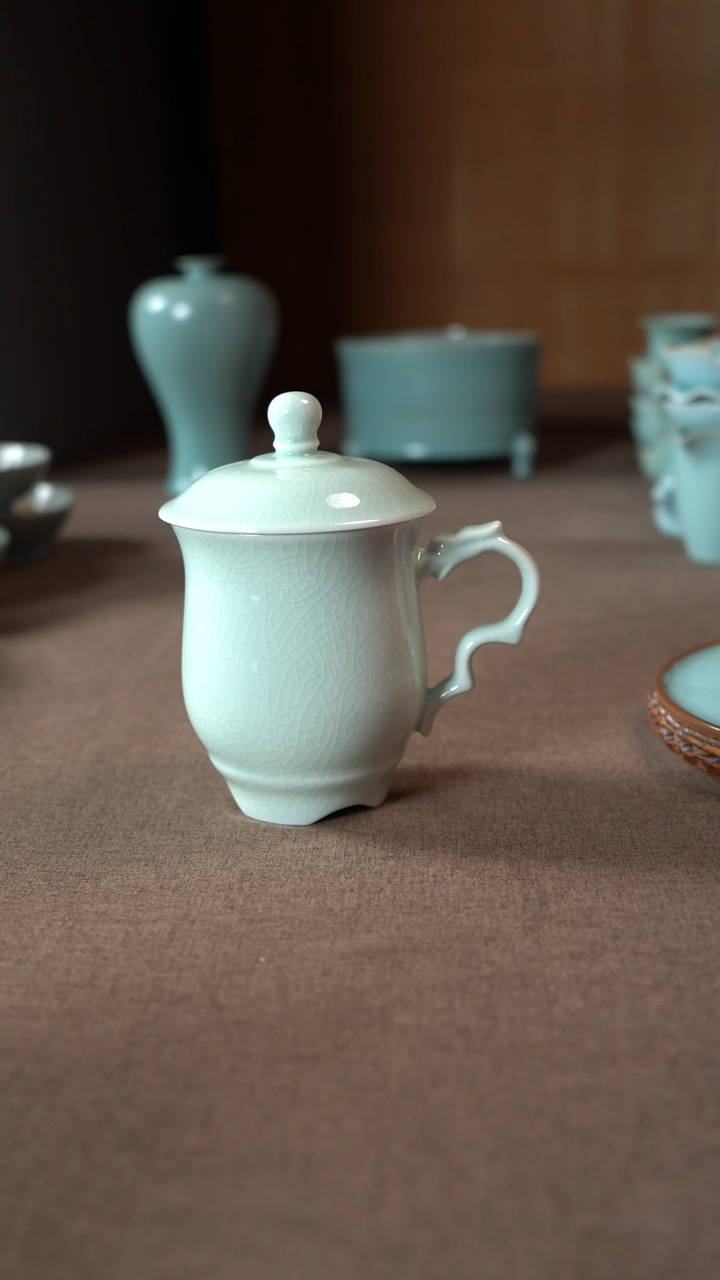 【闪购商品】汝瓷主人杯碗壶瓶樽洗