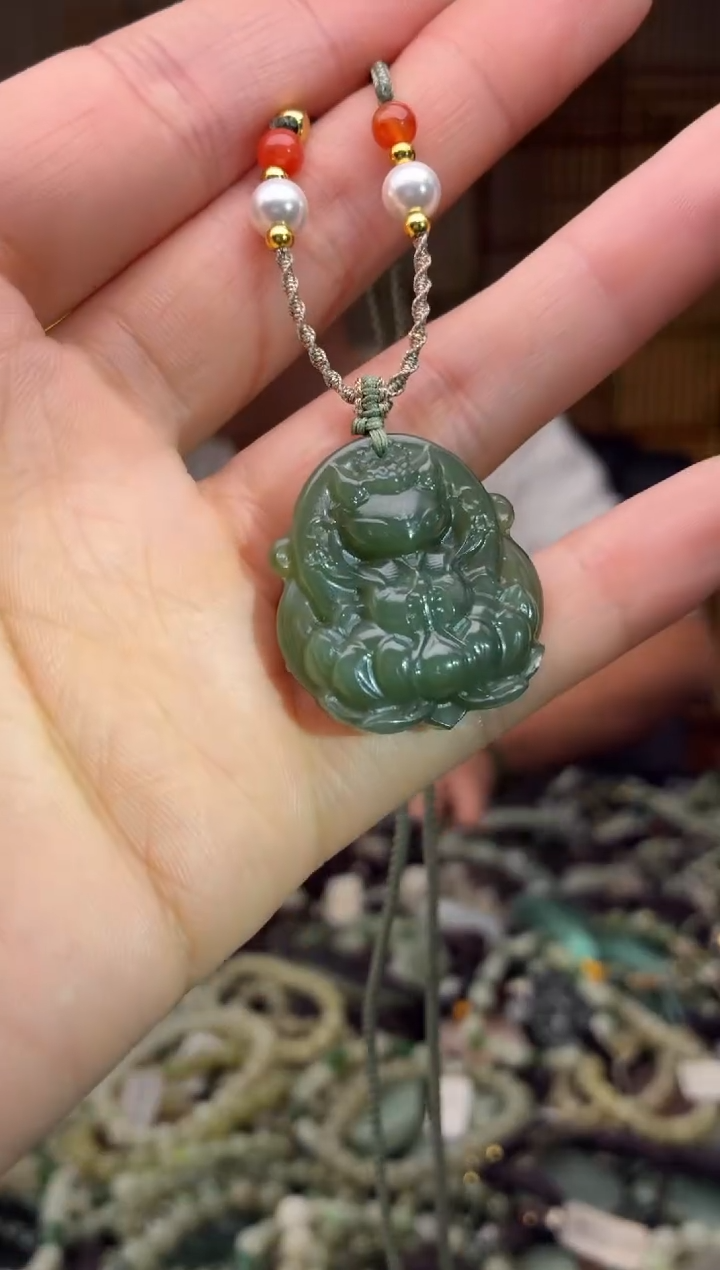 颈饰未镶嵌和田玉多样性发货，拍一发一