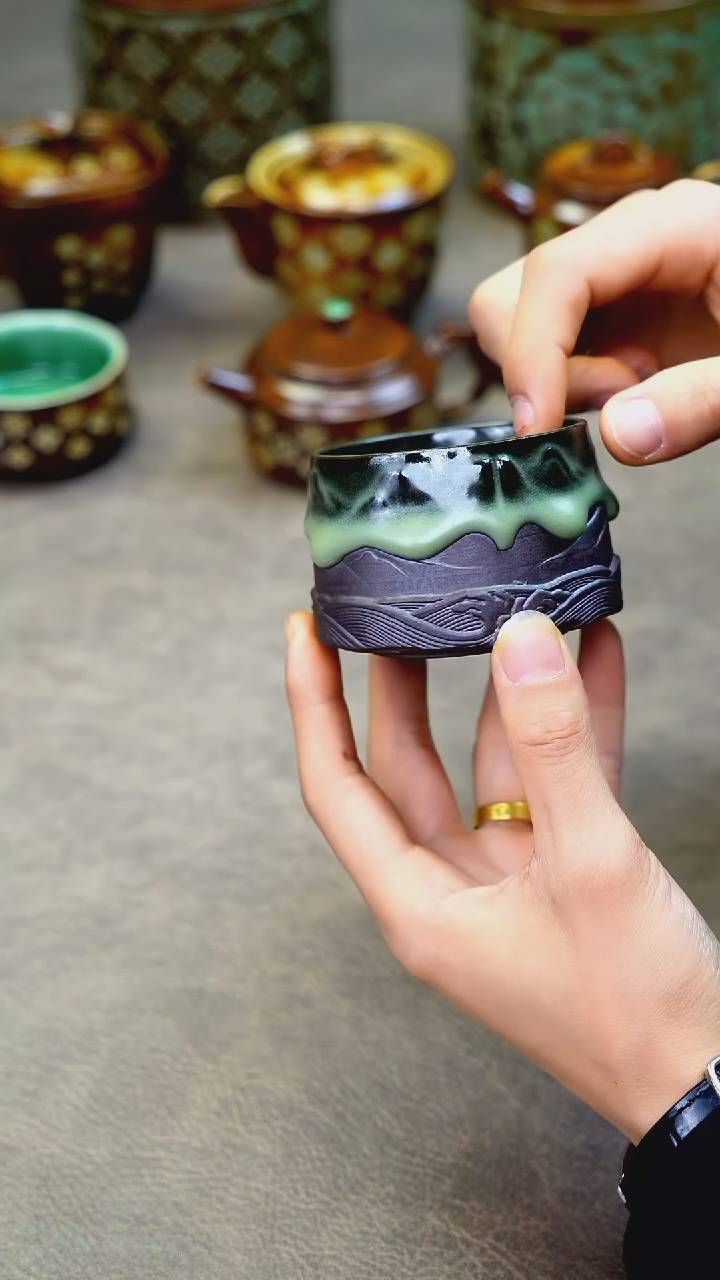 【闪购商品】龙泉窑手工茶器包邮