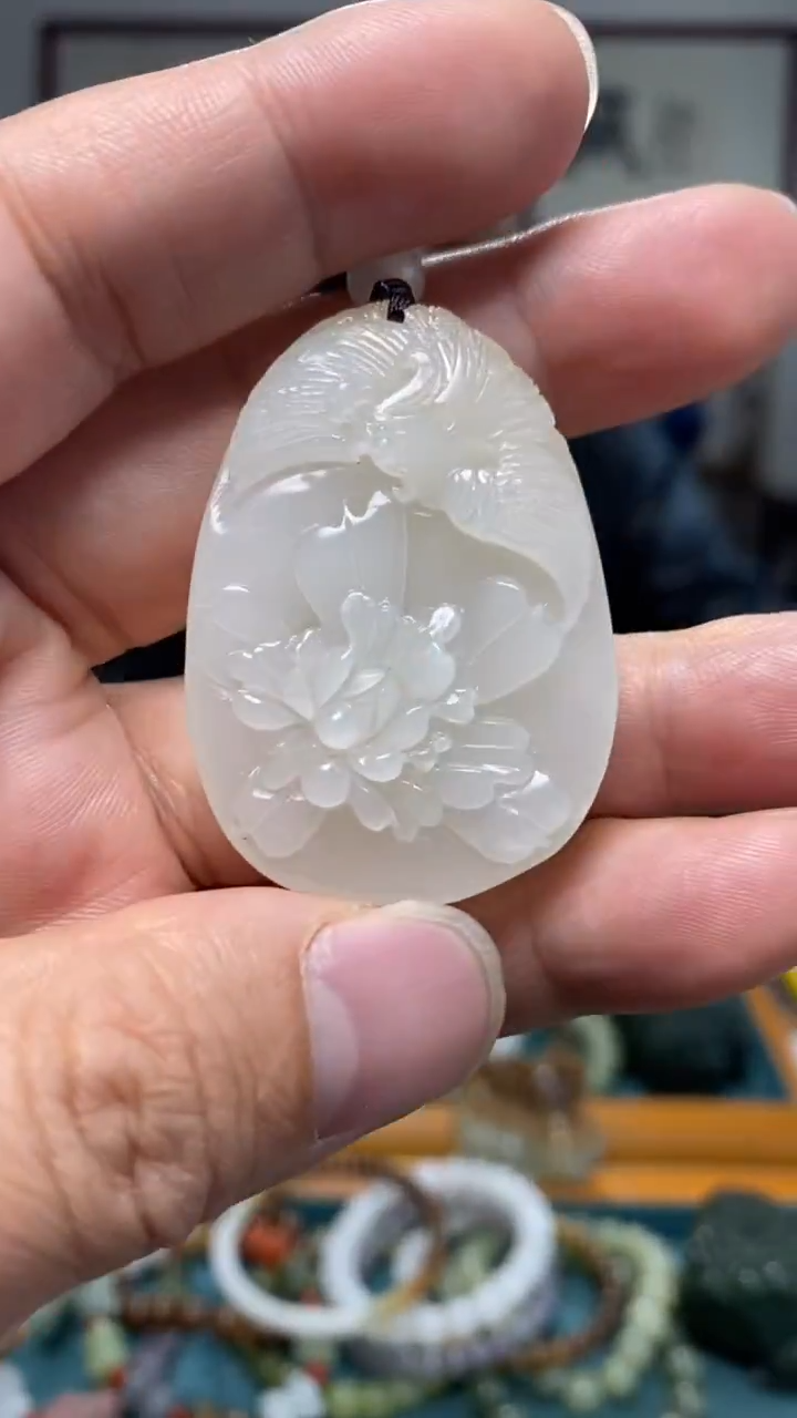 颈饰未镶嵌和田玉23