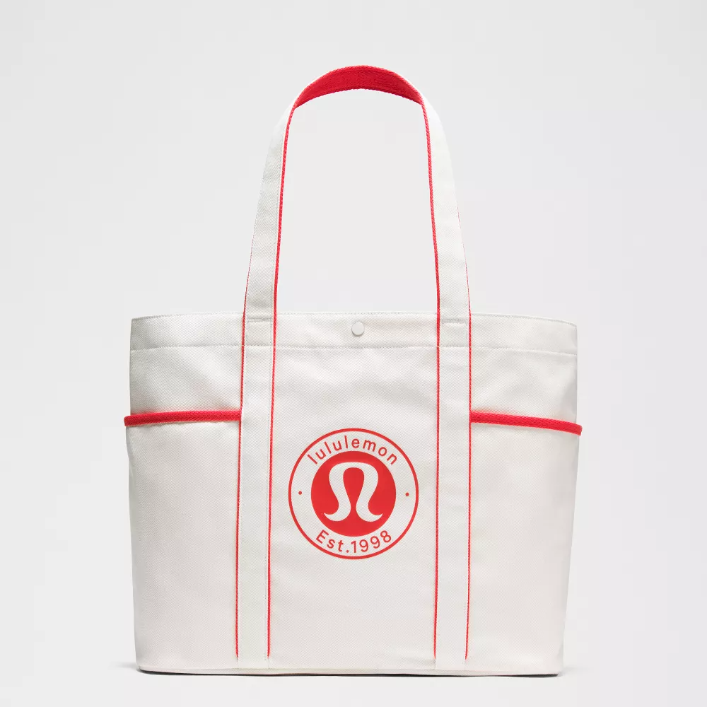 lululemon澳洲直邮托特包DailyMulti-PocketCanvasToteBag20LLogo