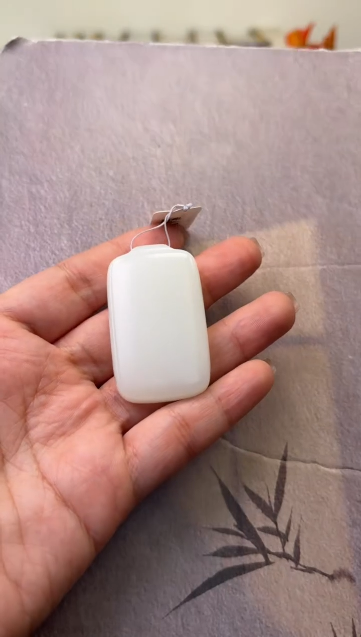 【闪购商品】和田玉吊坠未镶嵌无事牌