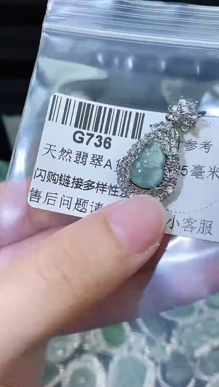翡翠未镶嵌颈饰精美翡翠-多样性只发一件G736