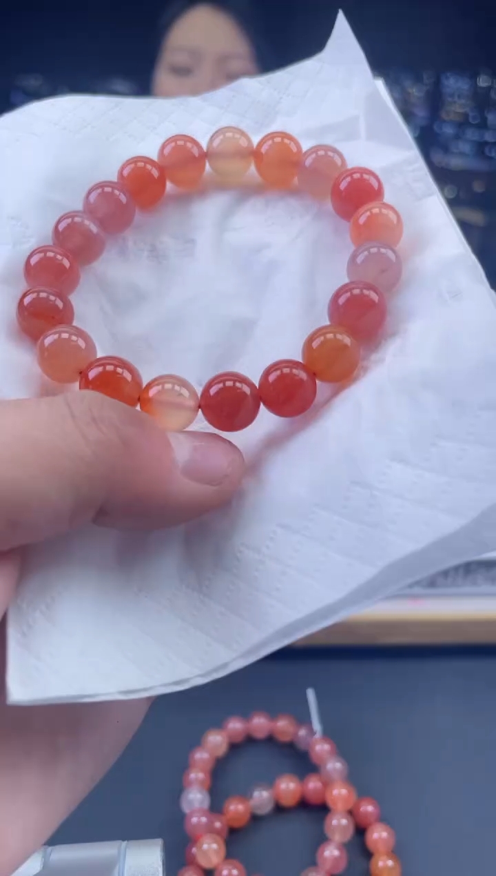 未镶嵌手串南红玛瑙-100810