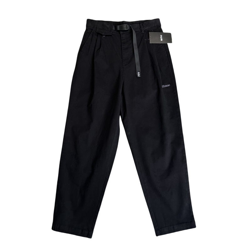 mastermind联名款斜纹布工装日系卡扣腰带裤型巨帅宽松休闲裤A195