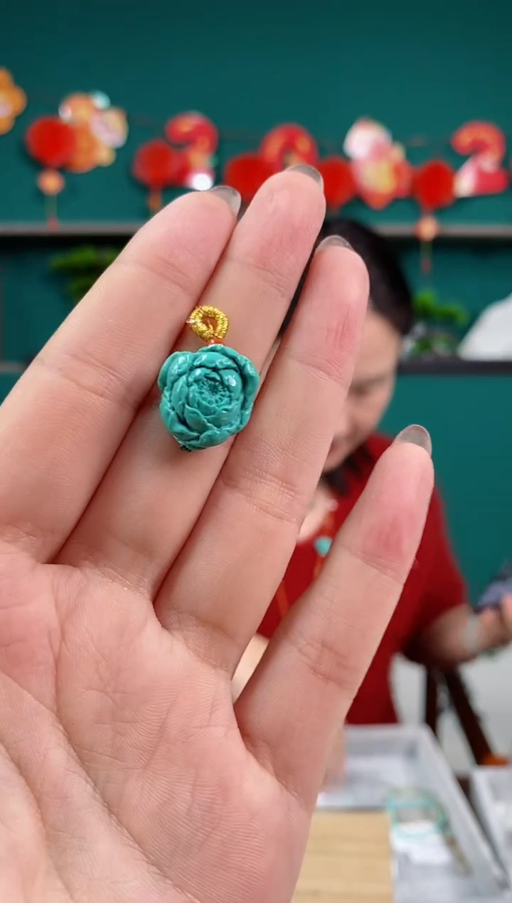 【闪购商品】绿松石珠宝奇石未镶嵌1