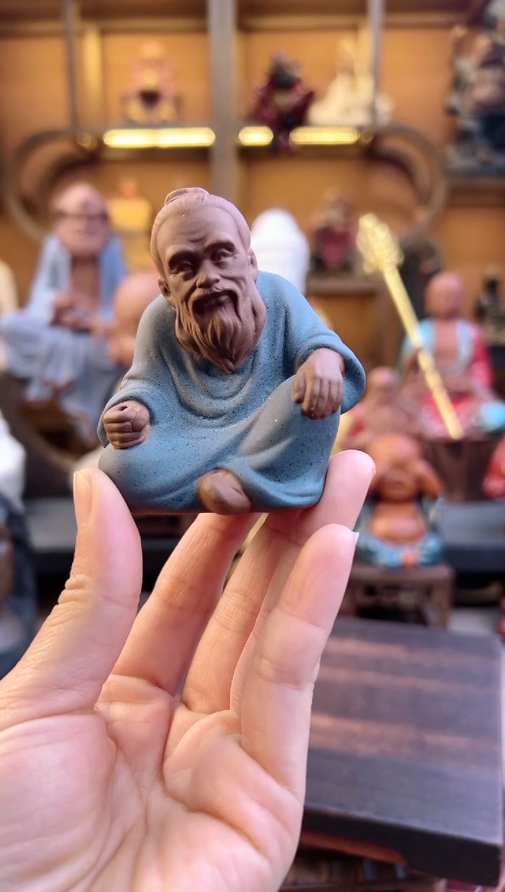 紫砂茶宠器闵紫砂茶宠摆件