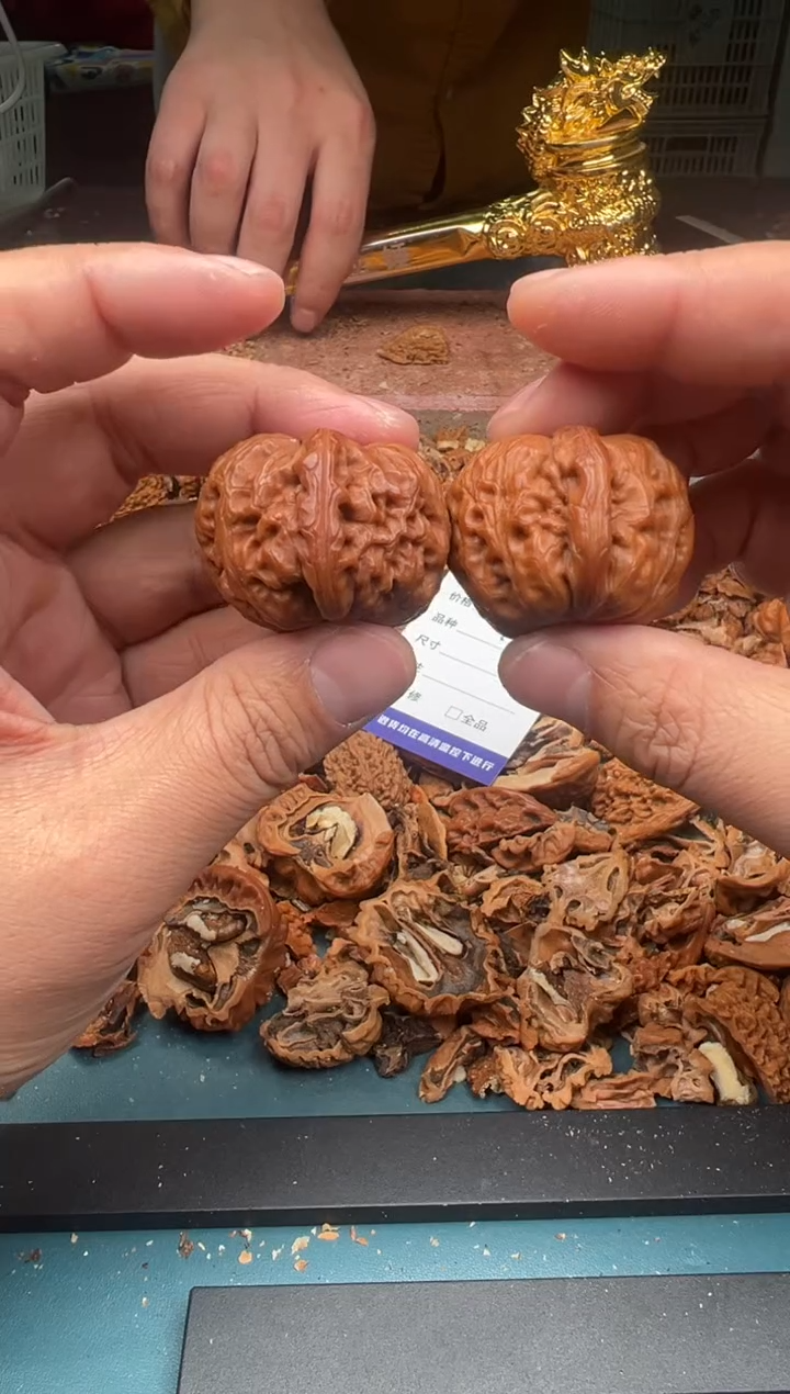 【闪购商品】文玩核桃把件雷龙文玩核桃元宝40尺寸-41