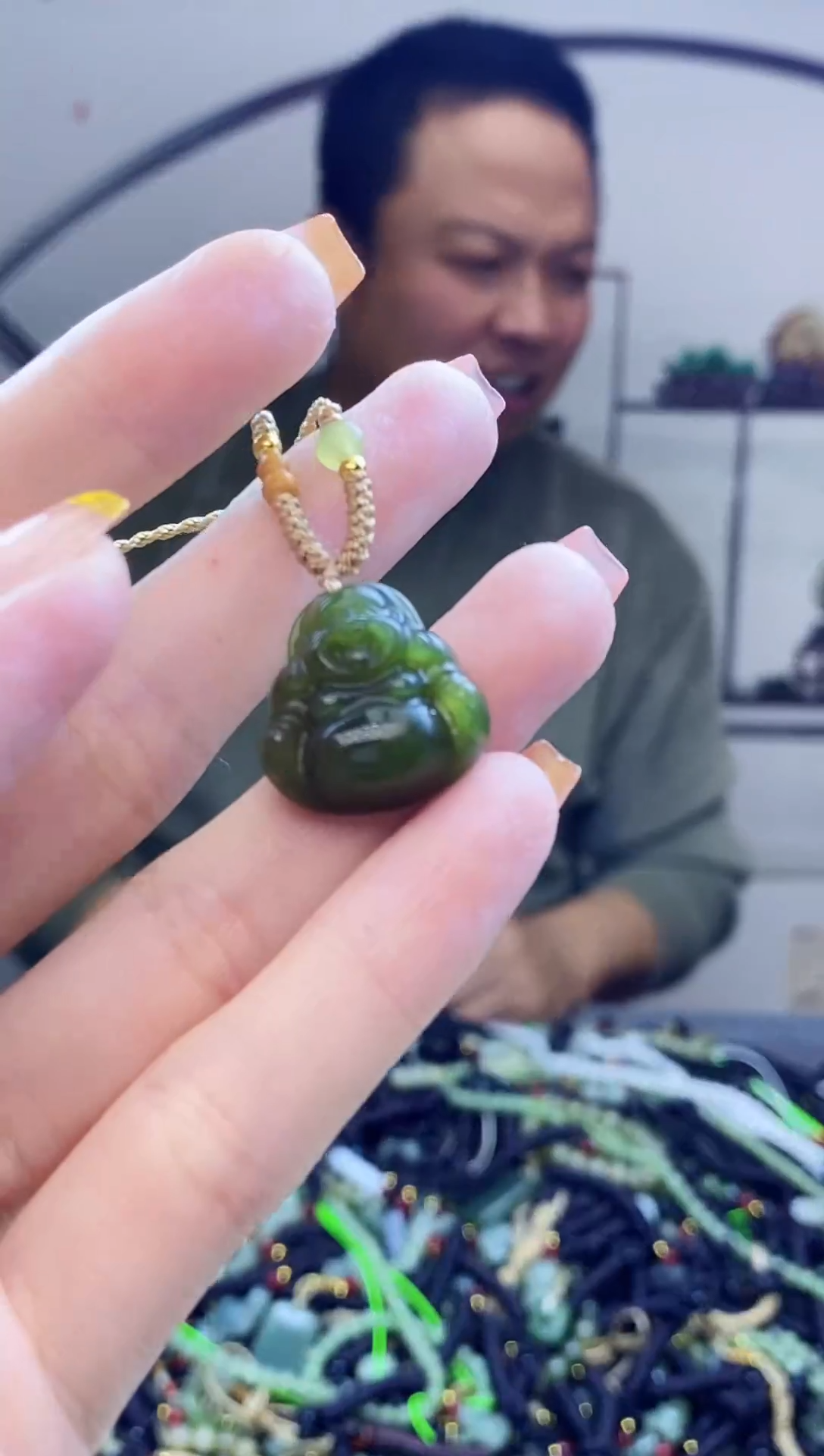 颈饰未镶嵌和田玉多样性发拍一发一