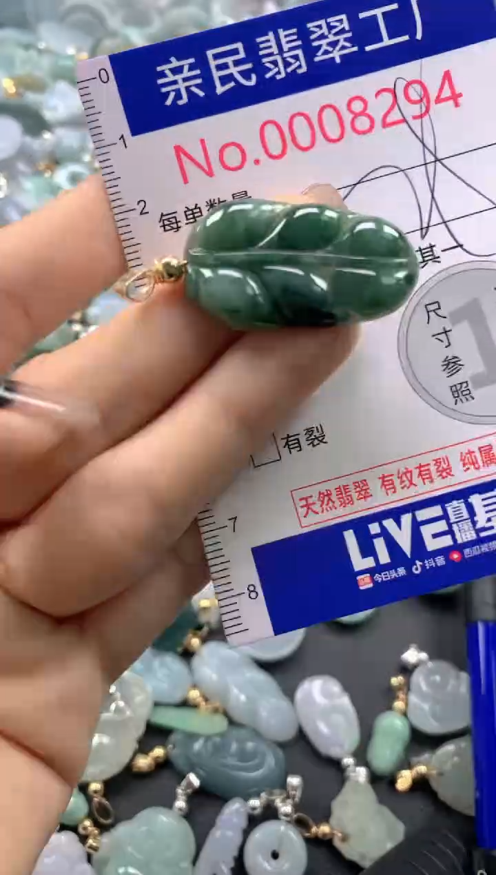 颈饰未镶嵌翡翠8294