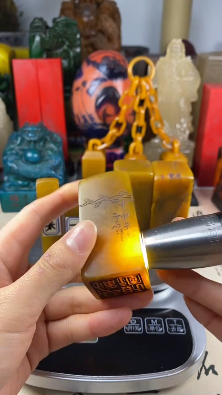 寿山石印石 1寿山石随机发货