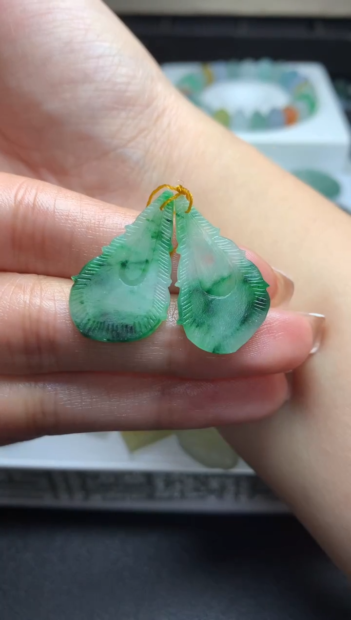 定制翡翠未镶嵌毛货