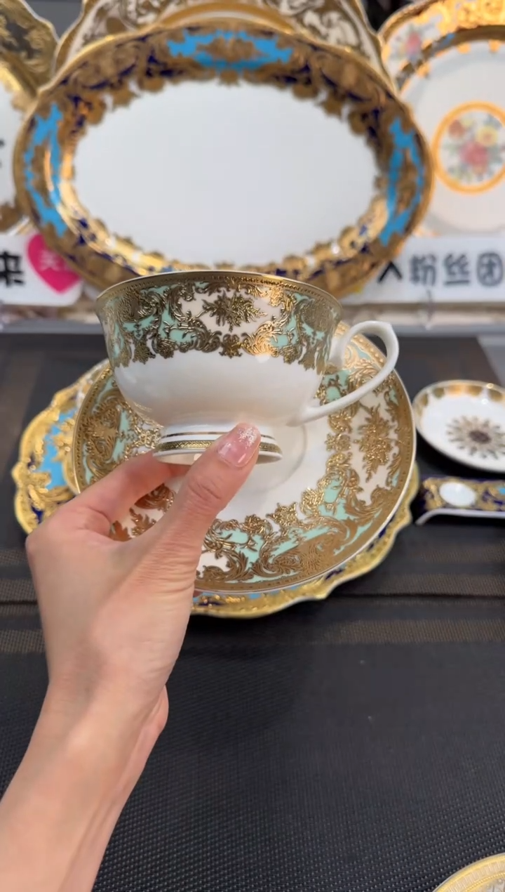 【闪购商品】瓷片咖啡杯碟福利款