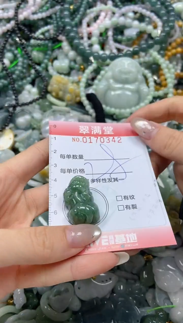 颈饰未镶嵌翡翠闪购0170342
