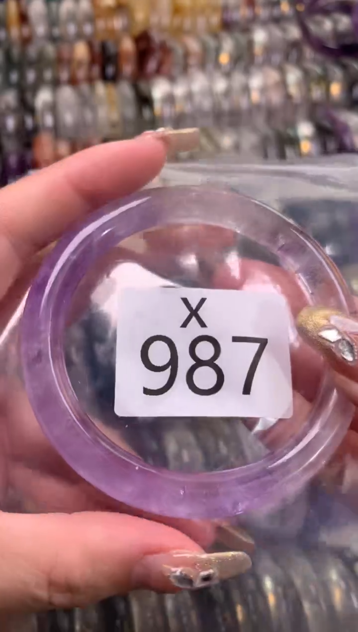 【闪购商品】水晶水晶手镯未镶嵌987-59