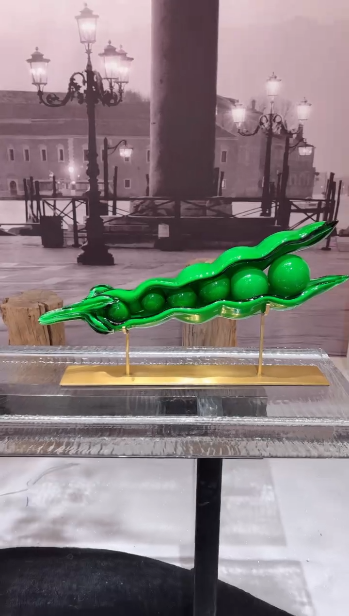 摆件AJ1012039豌豆+支架