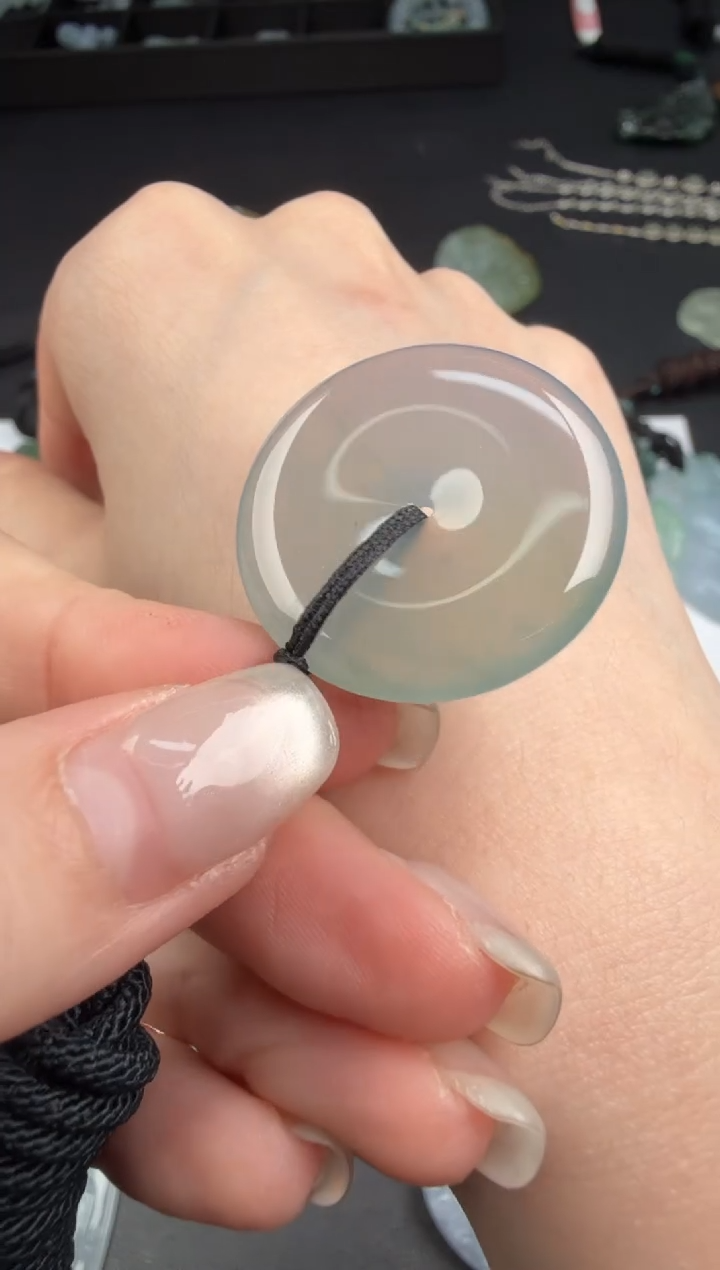 吊坠(不含链)未镶嵌翡翠翡翠饰品-235