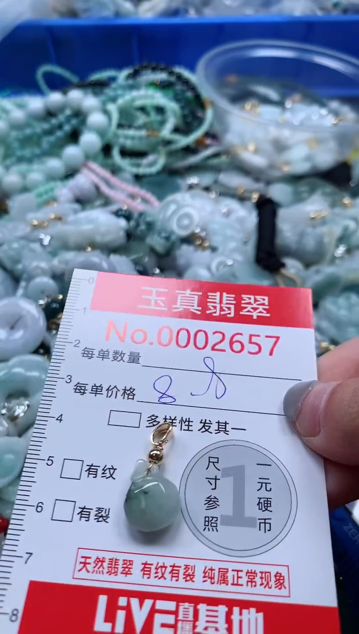 吊坠(不含链)未镶嵌翡翠2357