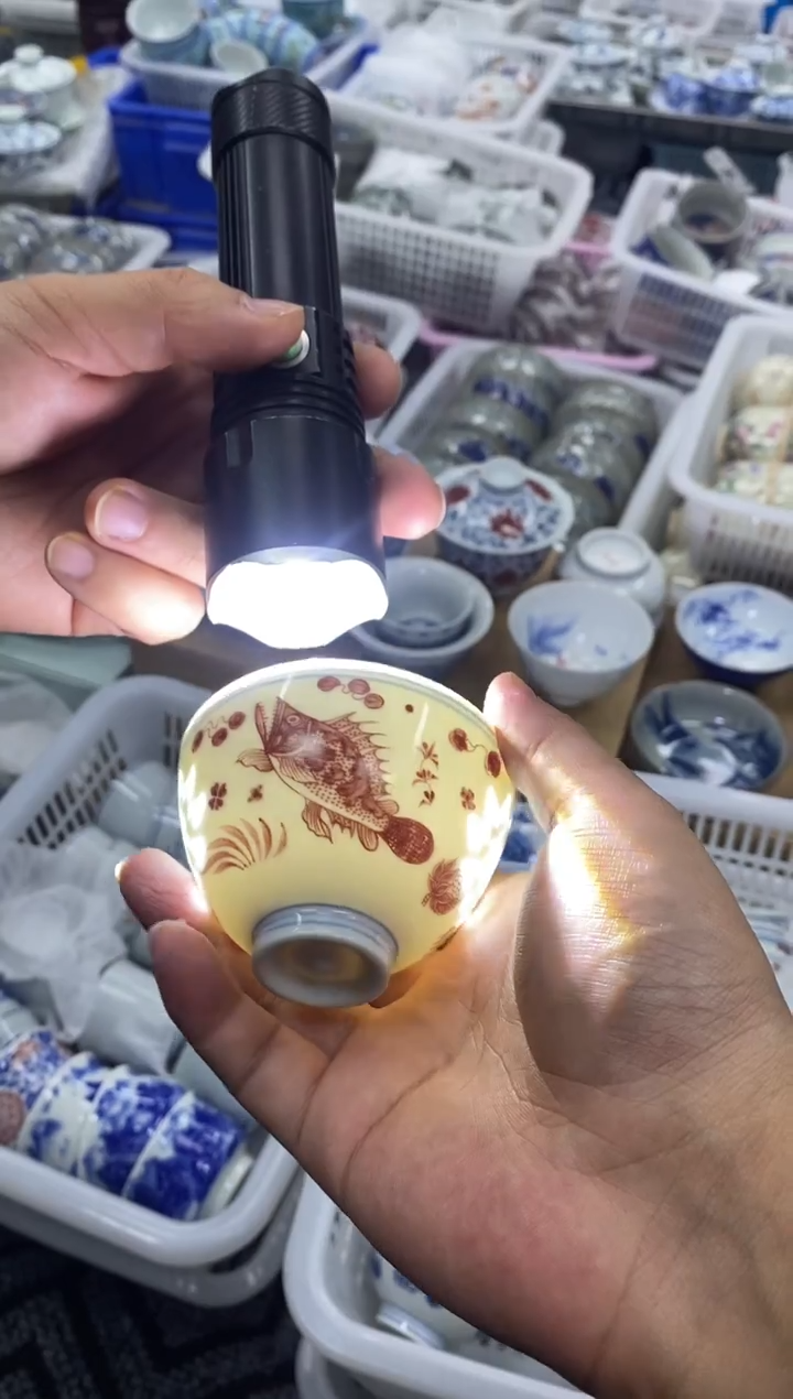 摆件陶景德陶瓷茶具容量约80