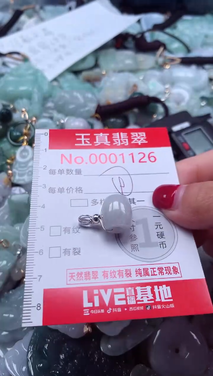 颈饰未镶嵌翡翠1126