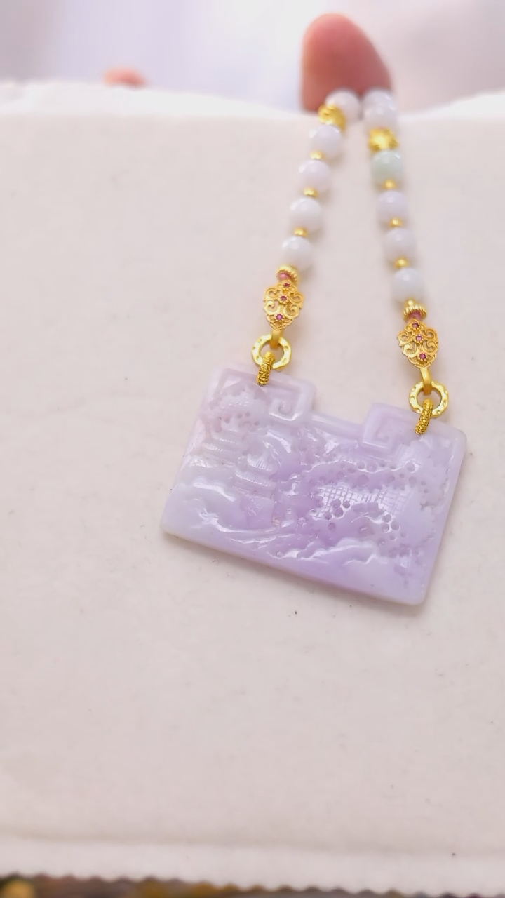 【闪购商品】翡翠颈饰未镶嵌24小时内发货质保A货