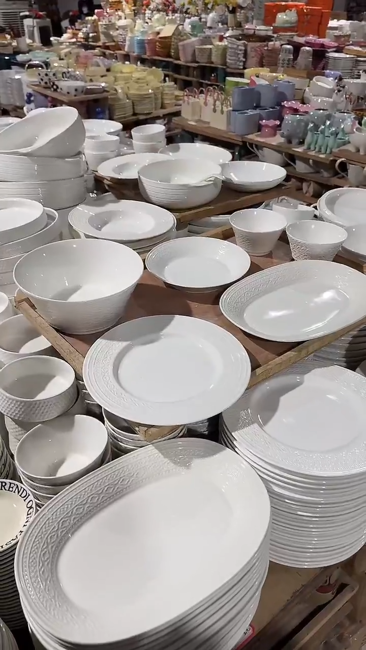 陶瓷浮雕6件套微瑕 凑满20元包邮