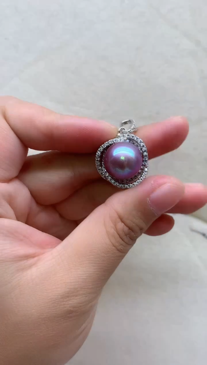 【闪购商品】淡水珍珠吊坠(不含链)合金淡水珍珠吊坠