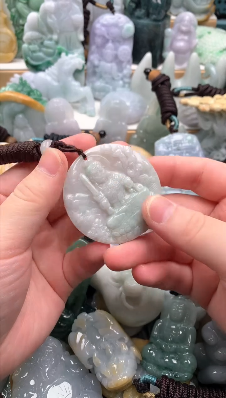 吊坠(不含链)未镶嵌翡翠1