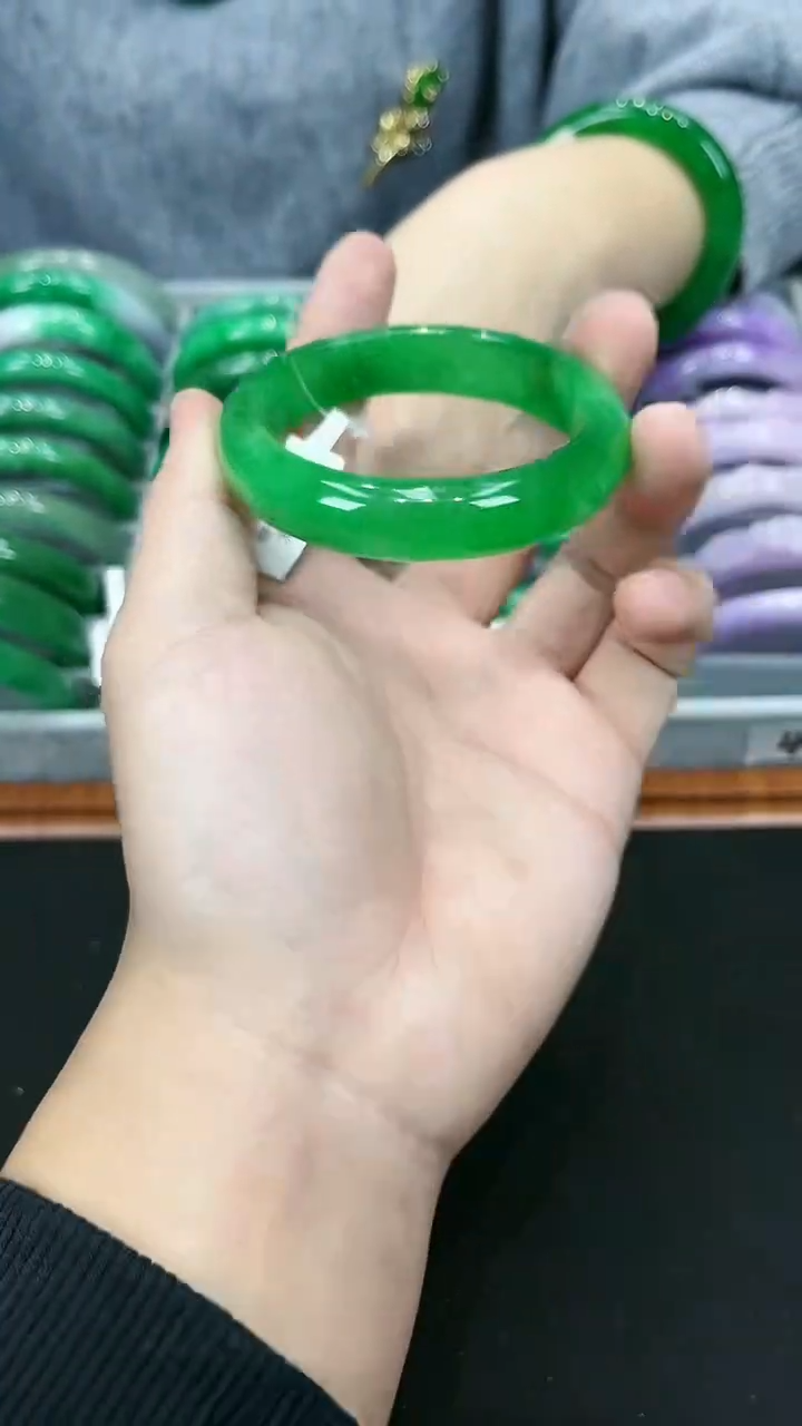 【闪购商品】砖雕s38独货手镯圈口58.2