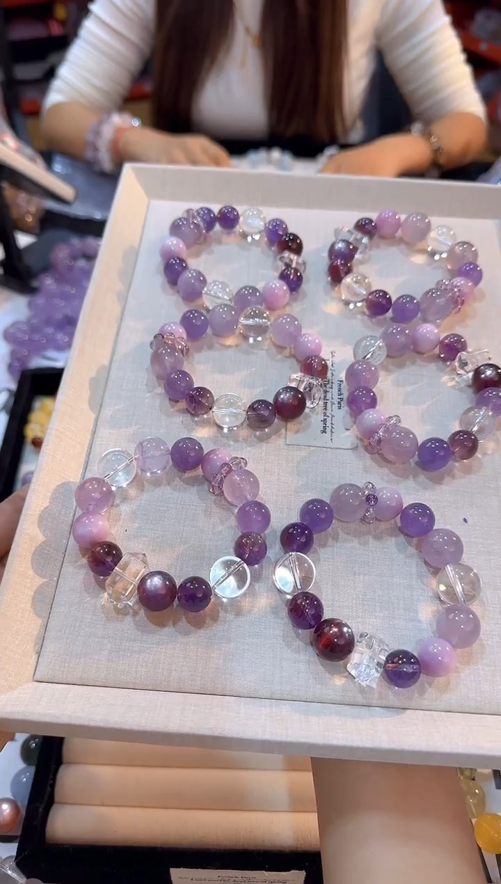 未镶嵌手串水晶002/多样性发其一/卡13-14