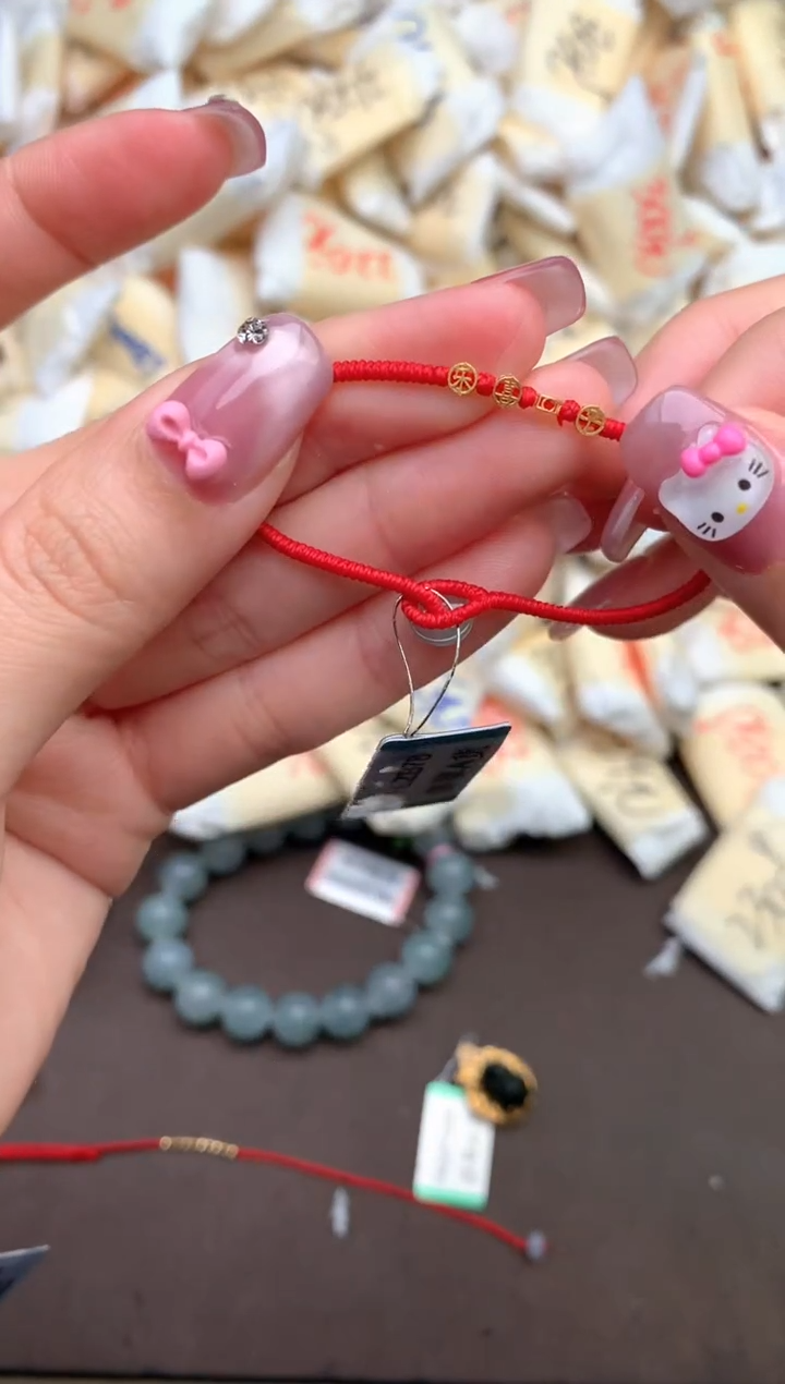 【闪购商品】翡翠手绳未镶嵌一