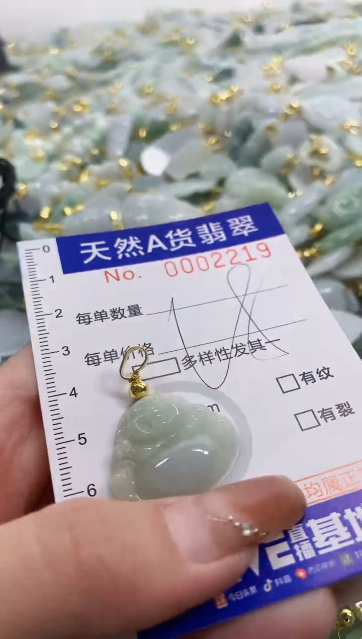 颈饰未镶嵌翡翠天然A货翡翠