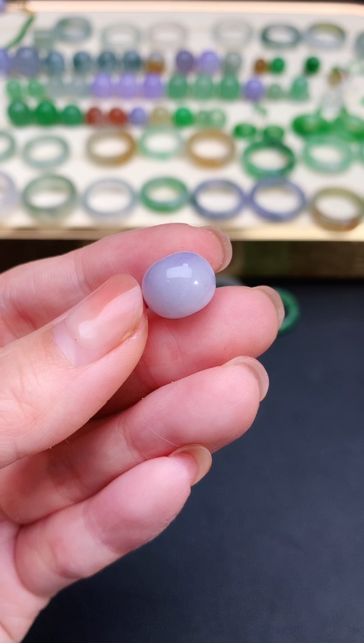 翡翠未镶嵌吊坠(不含链)9鼓珠|350+0