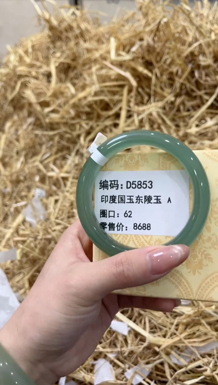 未镶嵌手镯石英质玉D5853
