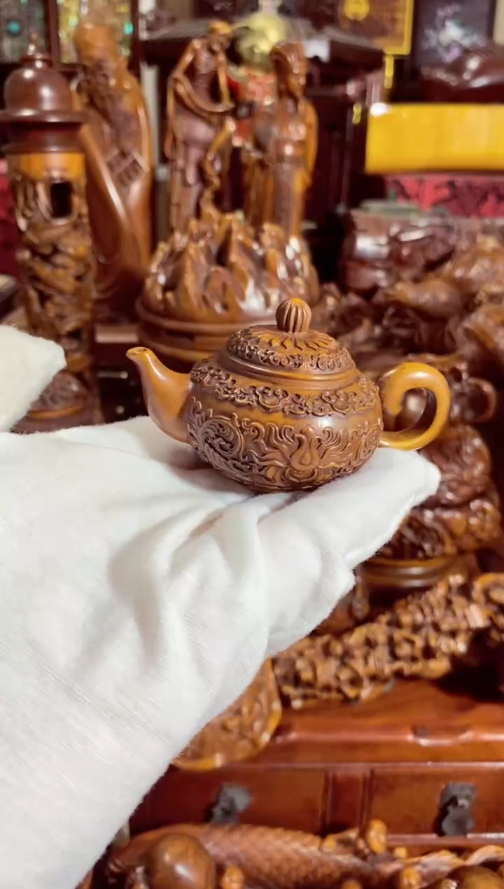 小叶黄杨小件吉祥花
