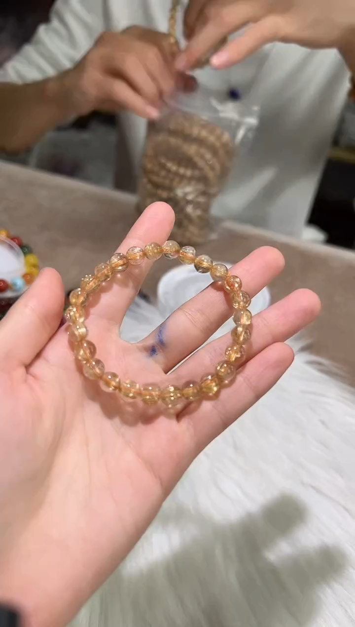 【闪购商品】水晶手串未镶嵌0113m059多样性发一