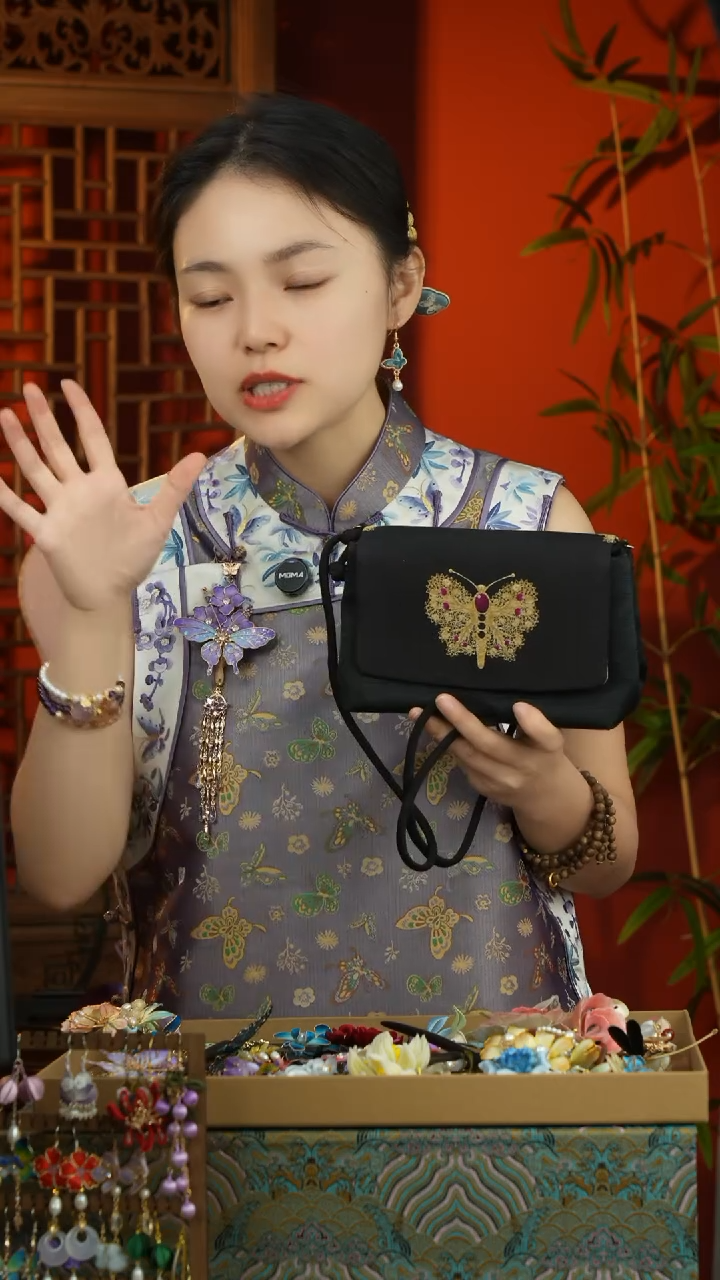 刺绣纯手工非遗国风饰品