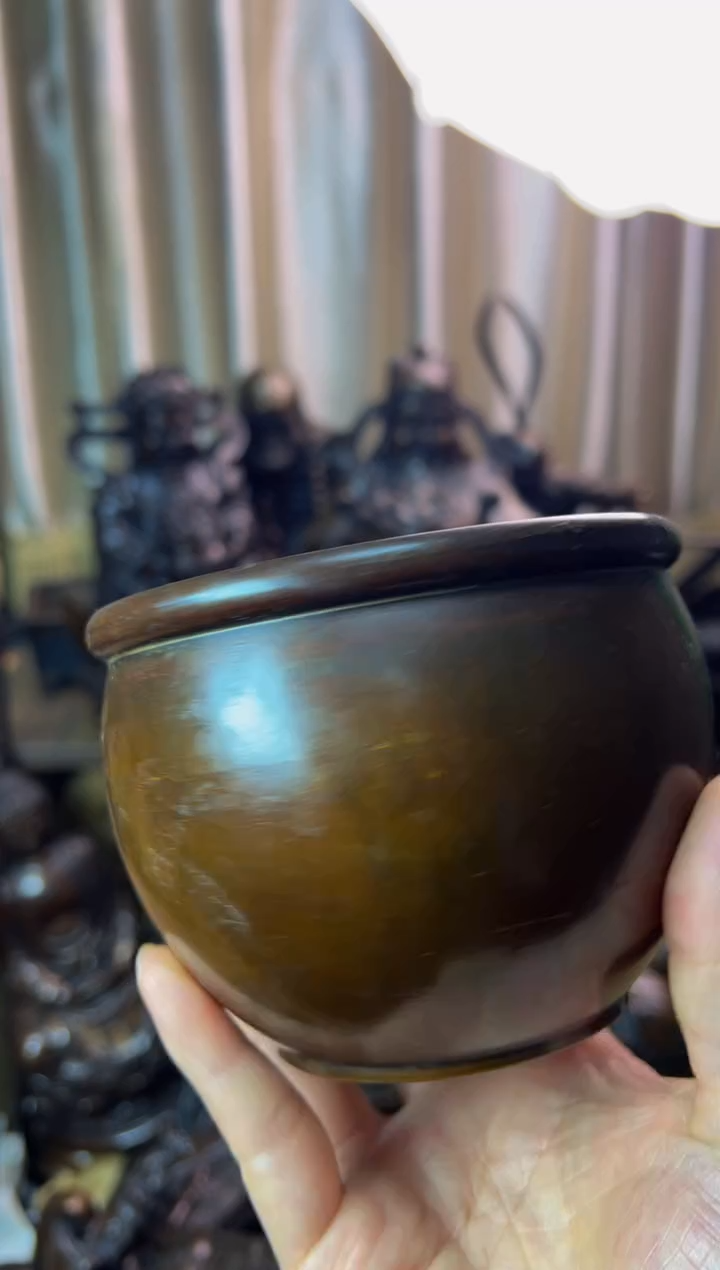【闪购商品】1素面 缸 案台 摆件 工艺品