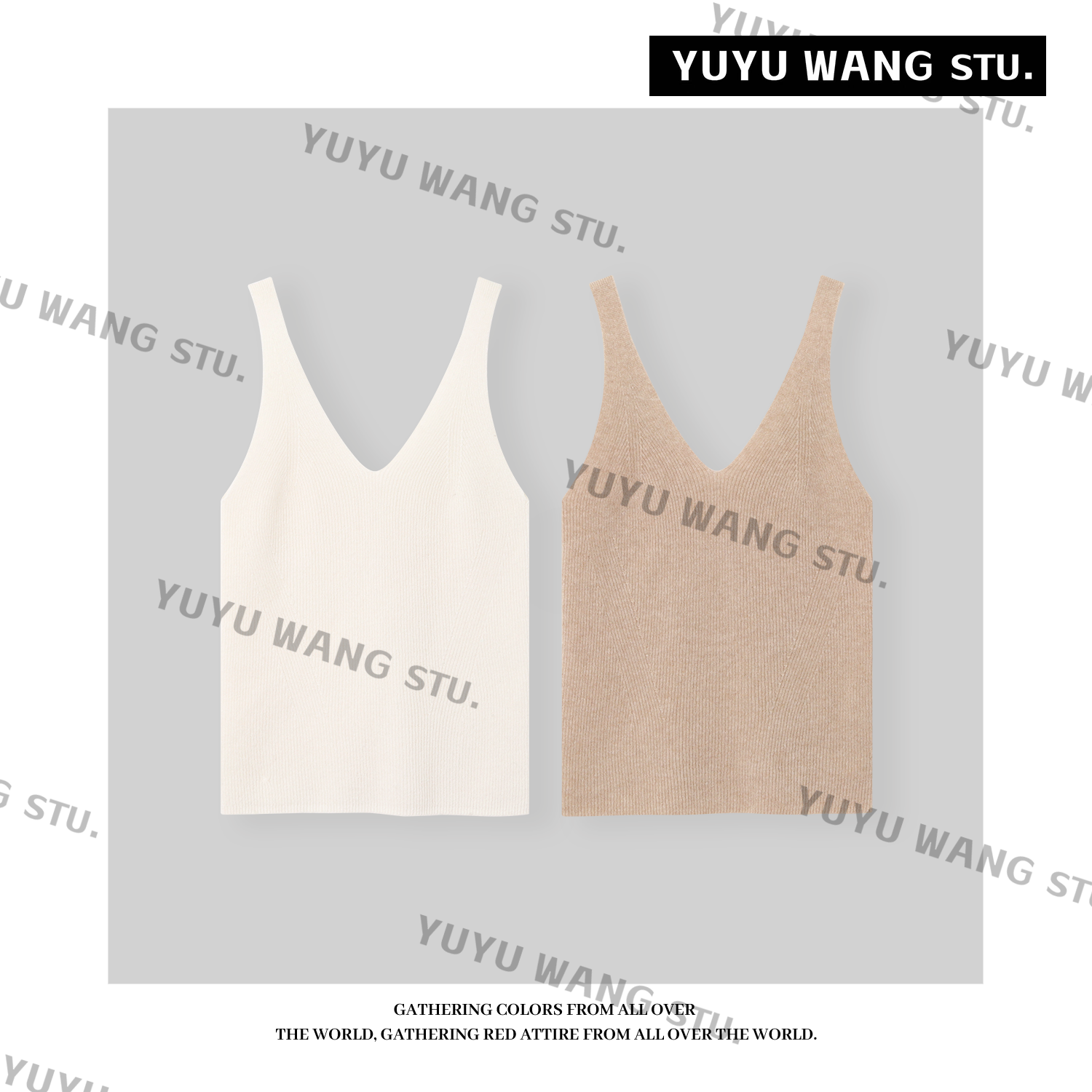 YUYU WANG【白糯】背心RB2SDRZ3230