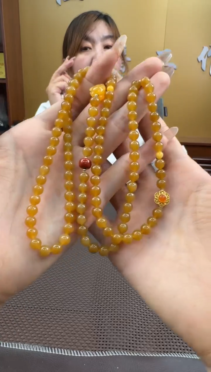 【闪购商品】和田玉项链未镶嵌5-6mm