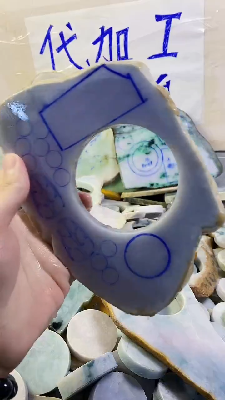 裸石翡翠纯天然A货翡翠103