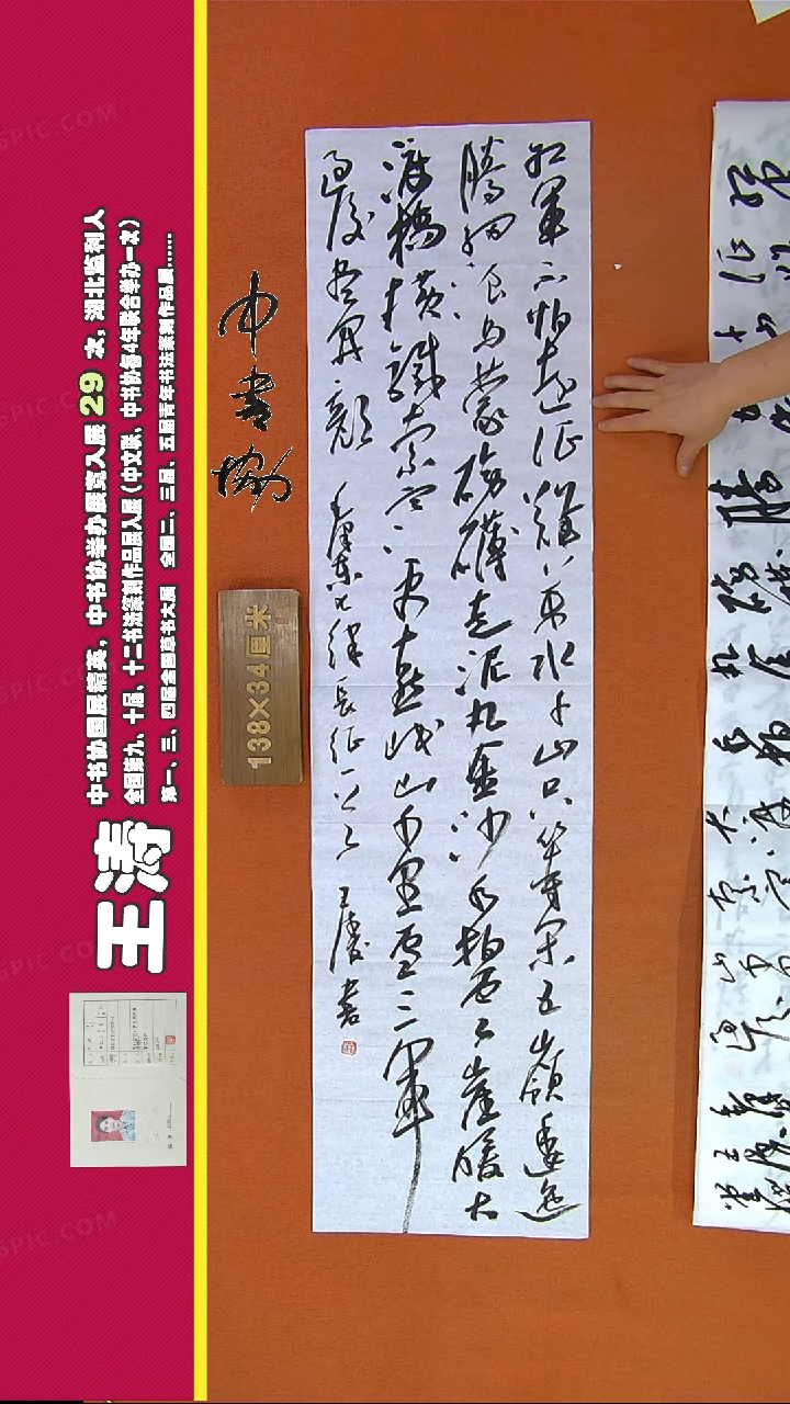 【闪购商品】书法405C王涛书法作品