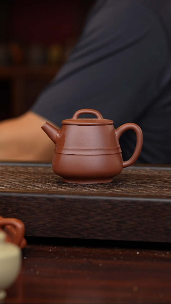 茶壶紫砂丹壶溢香紫砂壶200毫升笛子开微瑕