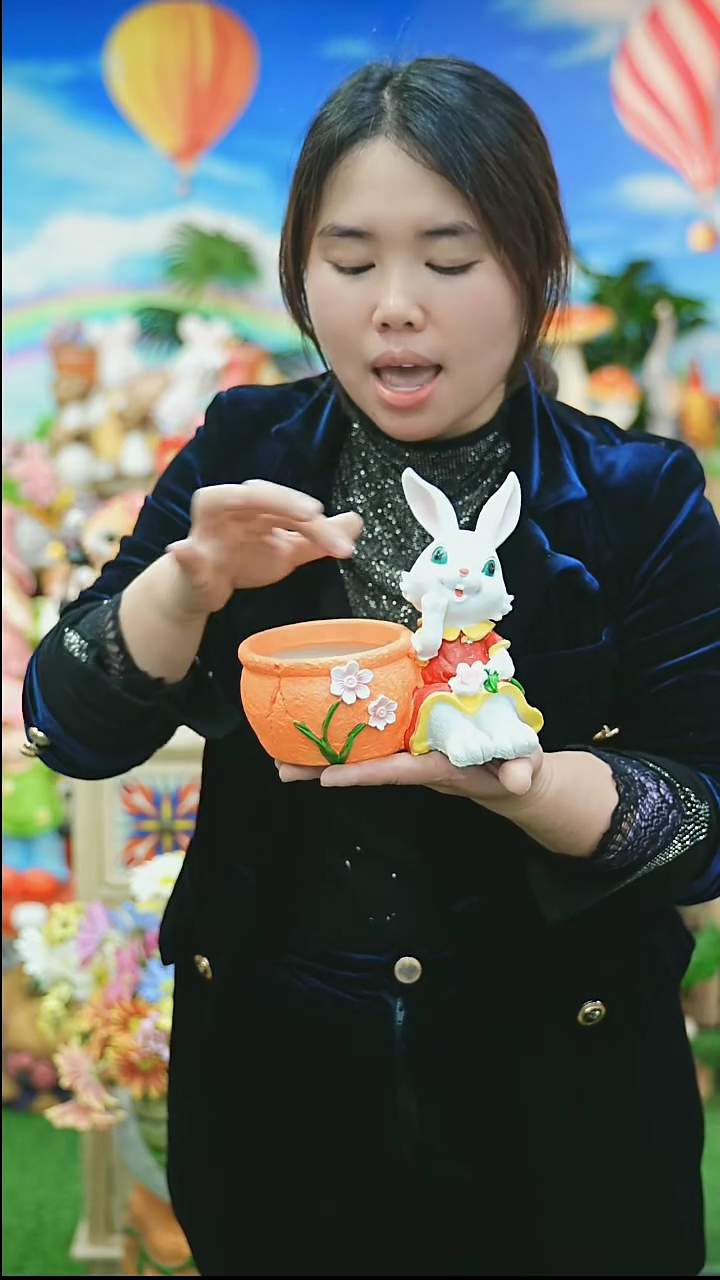 【闪购商品】无铅玻璃花园摆件&000&