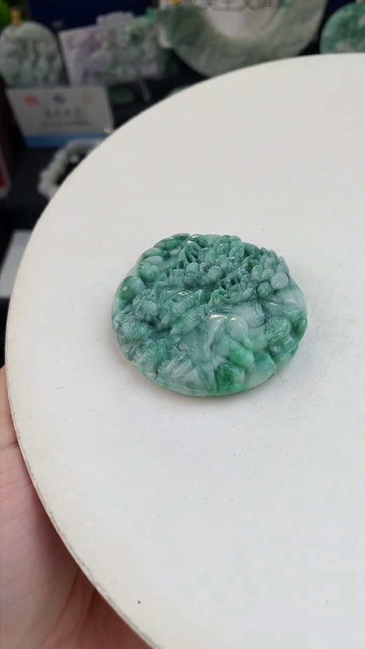 未镶嵌手链翡翠手工定制默认微瑕主播介绍为准