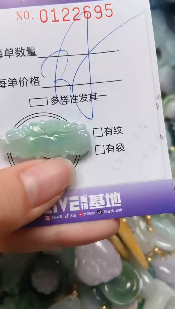 【闪购商品】翡翠颈饰未镶嵌闪购0122695