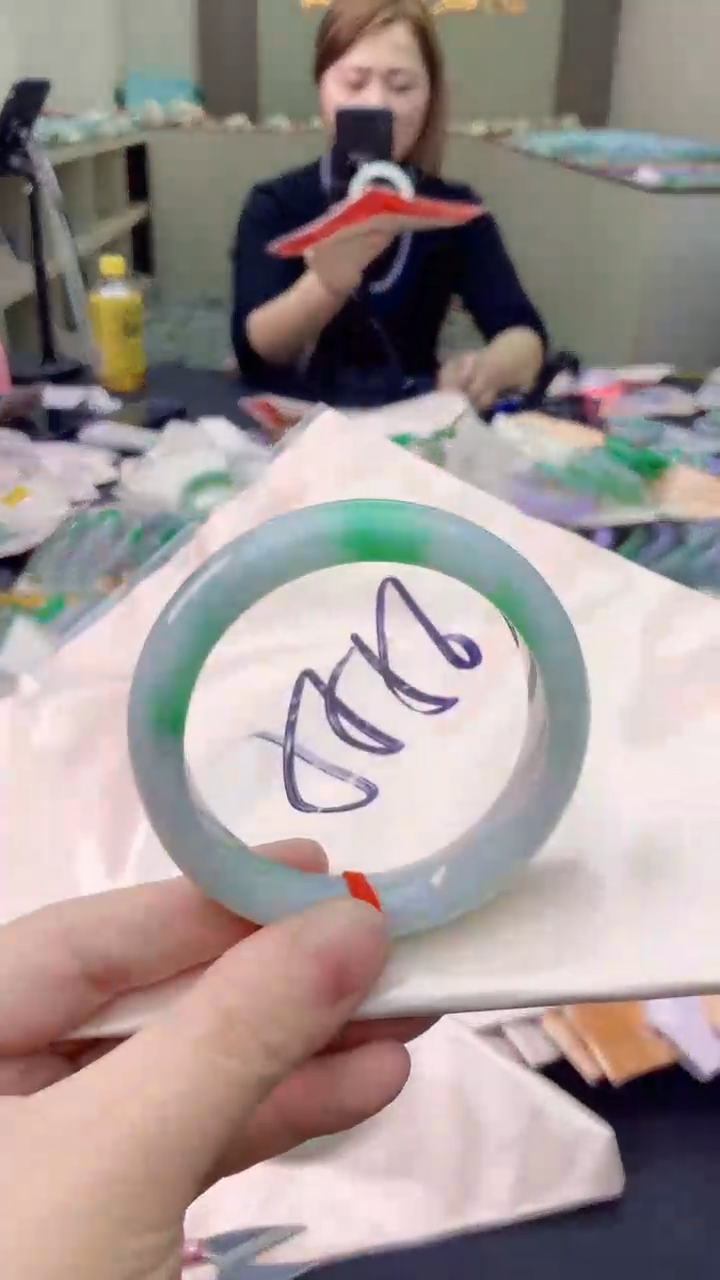 翡翠未镶嵌手镯0716720150