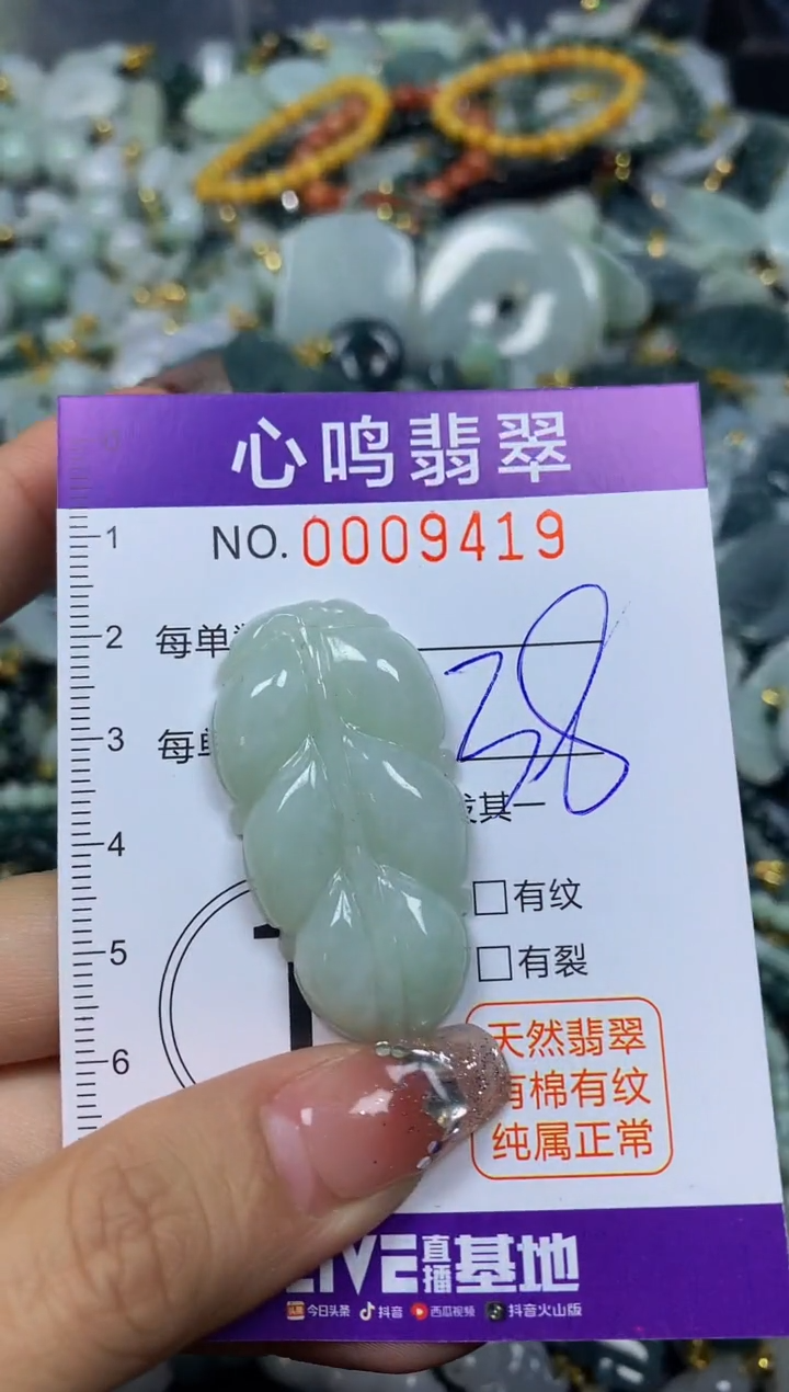 【闪购商品】翡翠颈饰未镶嵌闪购009419
